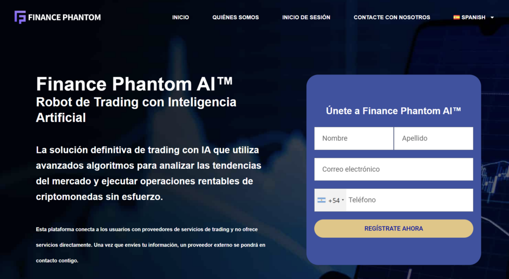 Reseña de Finance Phantom